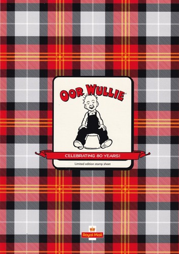 ROYAL MAIL SMILER SHEET AND FOLDER OOR WULLIE - CELEBRATING 80 YEARS - SCARCE - Picture 2 of 2