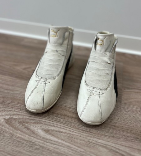 Vintage Puma Leather Boxing Boots Speed Cat Racing Sneakers - Picture 3 of 12