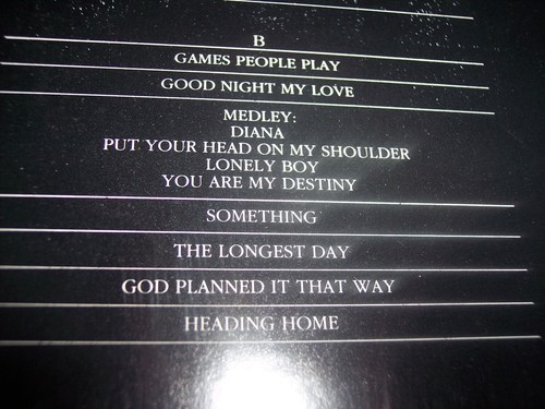 LP--PAUL ANKA--LIVE BLACK TIE! **FACTORY SEALED** #215 - Picture 3 of 3