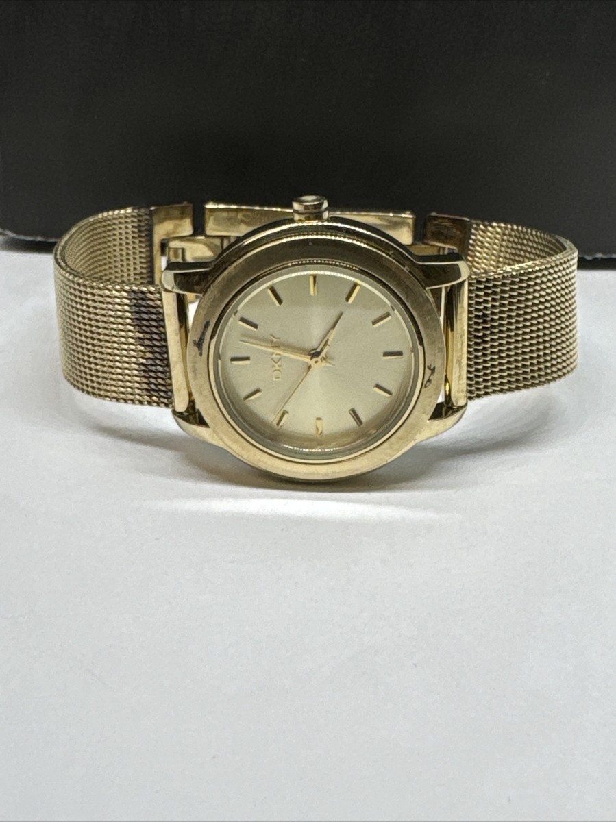 DKNY NY-8553 Women\'s Gold Stainless Steel Analog Dial Quartz Wrist Watch JNA187 DKNY NY-8553 Women main image 3