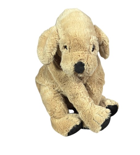 Ikea Gosig Golden Retriever Plush Puppy Dog Floppy Yellow Lab Realistic Lovey - Picture 1 of 8