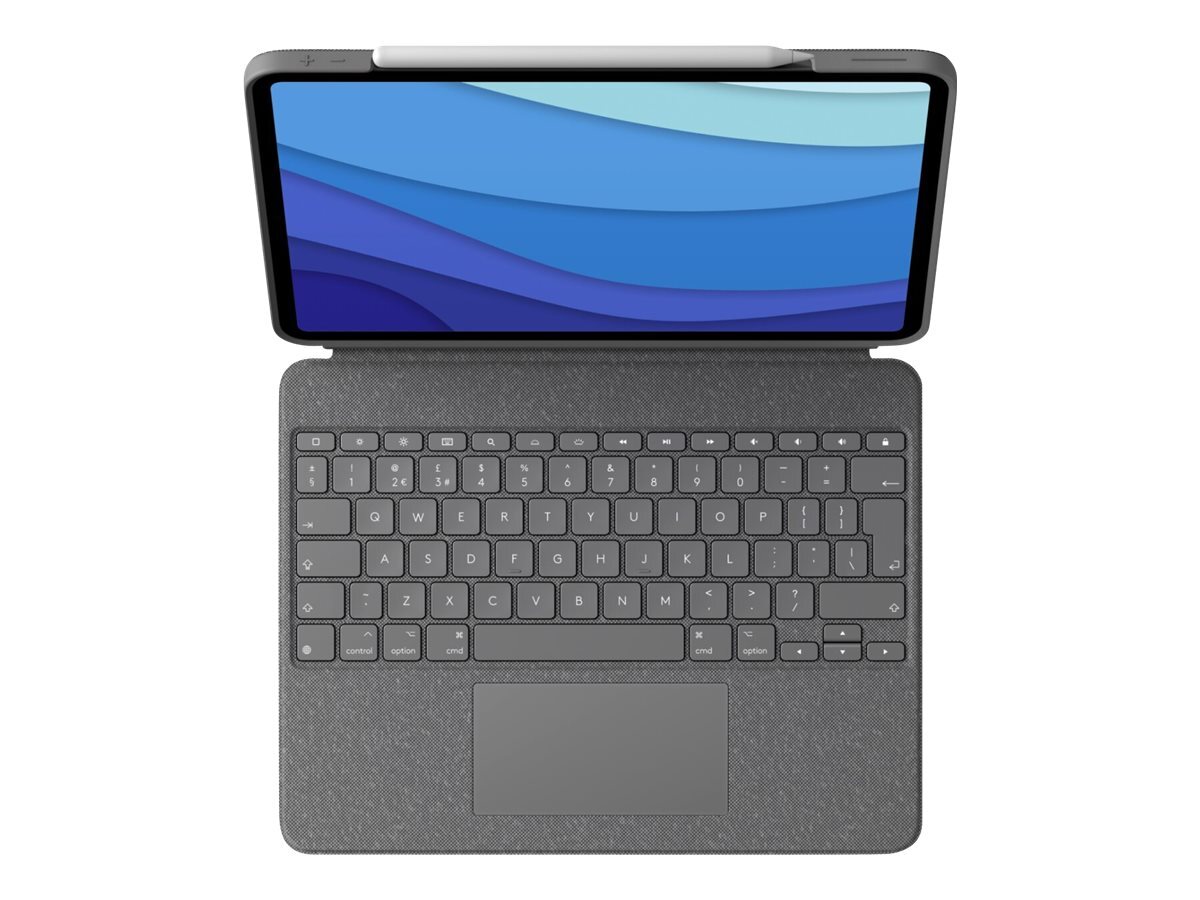 Logitech Combo Touch QWERTZ Svizzere Trackpad 1,8 cm 1 mm 920-010299