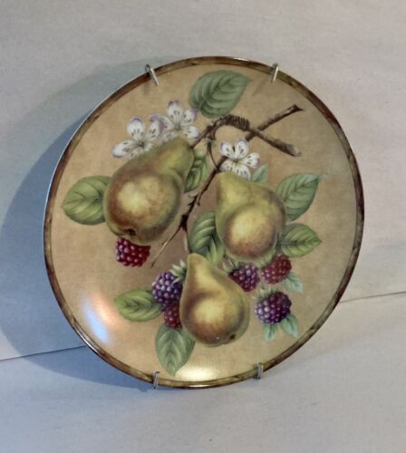 Vintage Collectors Plate New Formalities by Baum Bros Fine Porcelain With Hanger - Picture 4 of 10