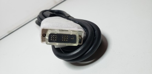 DVI-D Male To DVI-D Male Single Link Digital Video Cable 6ft Black/White - Picture 3 of 5