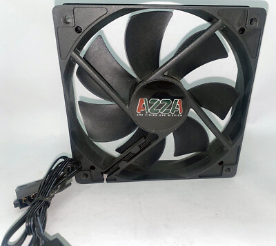 NEW Genuine Azza 120mm x 25mm 3-pin & 4-pin Molex Gaming PC
