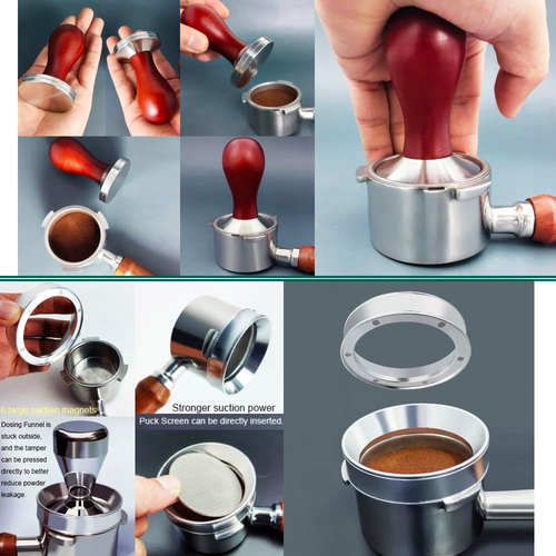 5Pcs/Set Espresso Tamper 58Mm Accessories Kit, 58Mm Coffee Tamper Espresso Tools - Picture 5 of 12