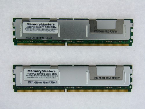 NOT for PC! 8GB 2x4GB PC2-5300 ECC FB-DIMM for Apple Mac Pro (4-core) 1st Gen - Picture 1 of 4