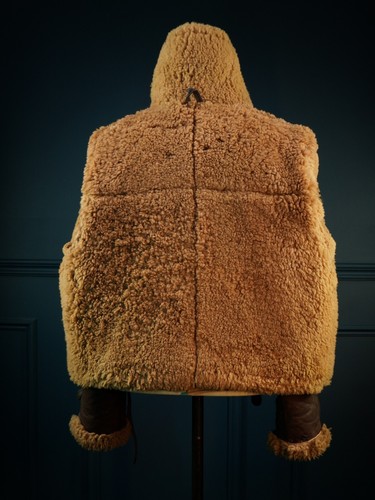 Vintage 70s WW2-Style Battle of Britain RAF Irvin Flight Sheepskin Jacket "M" - Bild 9 von 20