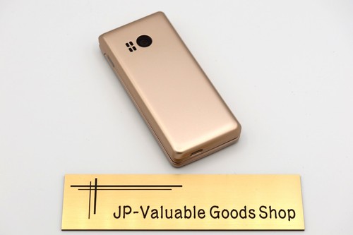 [AA] SHARP AQUOS A207SH Easy Mobile Flip Phone 11 Unlocked SIM Free Gold Japan - Picture 12 of 19