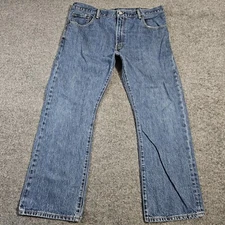 Levis 517 Bootcut Jeans Mens 40x30 Medium Wash Denim Boot