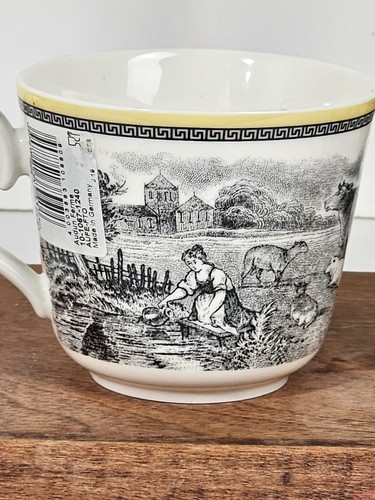 Villeroy & Boch Audun Bauernhof 12-Oz. Frühstückstassen gelb/schwarz/weiß - Menge (2) - Bild 4 von 11
