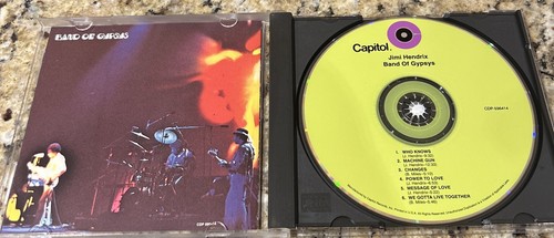 Jimi Hendrix - Band Of Gypsies CAPITOL CDP 596414 CD - Picture 2 of 3