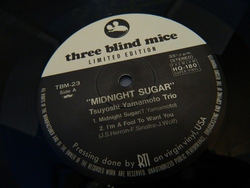 Tsuyoshi Yamamoto Trio - Midnight Sugar - TBM-23 - Japan Limited Edition Jazz - Imagen 2 de 7