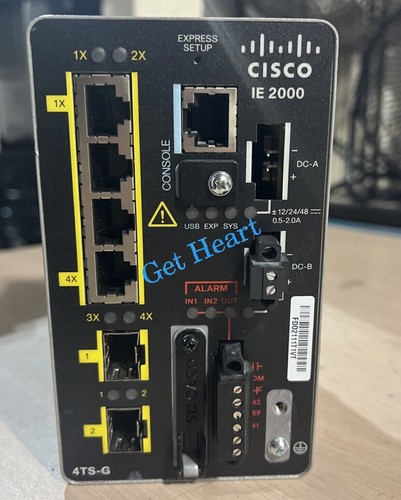 1PC New Cisco IE-2000-4TS-G-B Industrial Network Switch Managed Ethernet - Picture 1 of 3