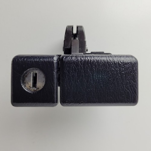 2000-2005 Toyota MR2 Spyder Rear Storage Latch Black with Screws NO KEY OEM - Picture 2 of 3