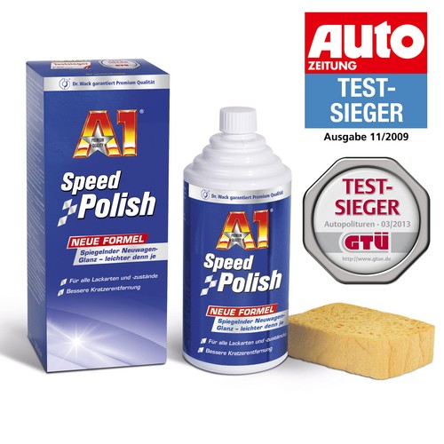 Dr.Wack A1 Speed Polish 500 ML spiegelnder Original-Tiefenglanz // Versiegelung - Bild 2 von 5