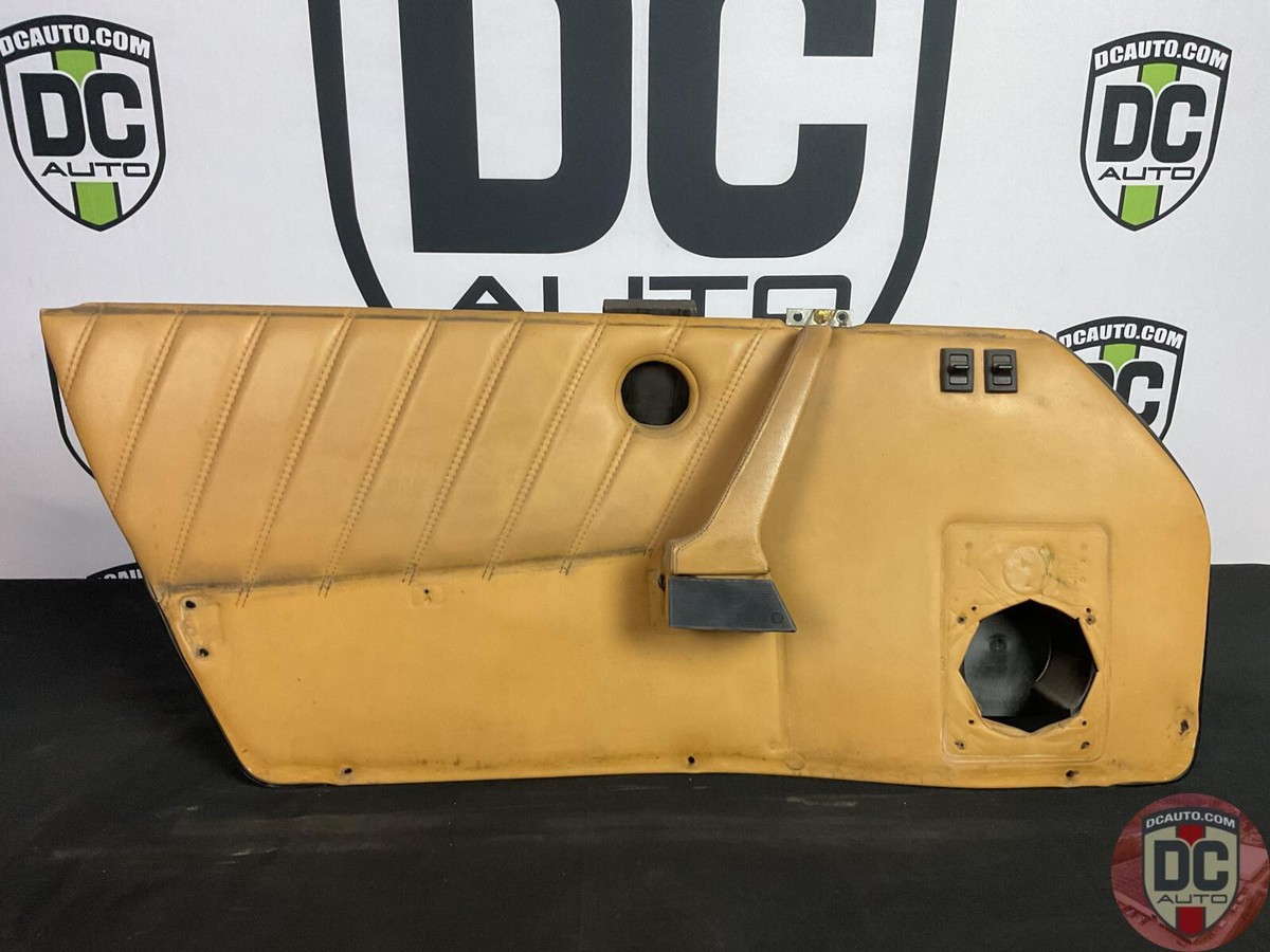 1980-1982 Porsche 911 SC Left Leather Door Panel Beige 124761 | eBay
