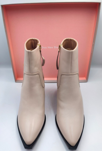 Stivali con tacco western Oliver Bonas in pelle bianco sporco taglia UK 5 NUOVI/NUOVI CON SCATOLA PREZZO AL PUBBLICO £ 125 - Foto 18 di 22