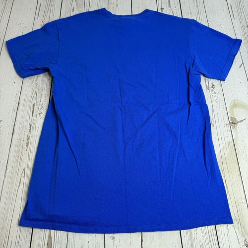 Saint Louis University SLU Billikens Christmas T Shirt Womens Medium Blue Tee - Picture 7 of 8