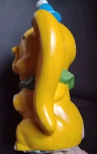 Vtg Dumbo Coin Bank DisneyYellow Chalkware Ceramic Horizontal Slot Prop Pre1972 - Picture 4 of 5