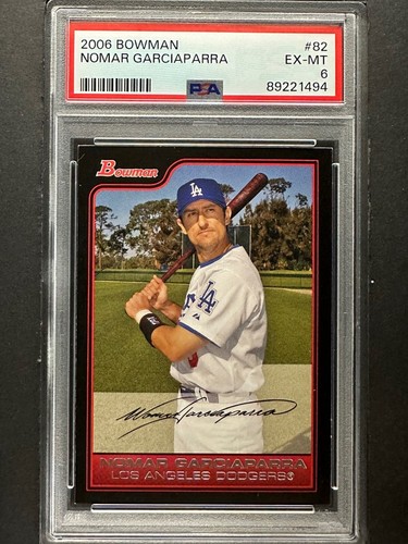 2006 Bowman Nomar Garciaparra #82 EX-MT 6 - Picture 1 of 2