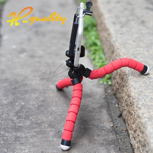 Octopus Adjustable Tripod Cell Phone Camera Bracket Holder Selfie Stand Holder - Imagen 11 de 16