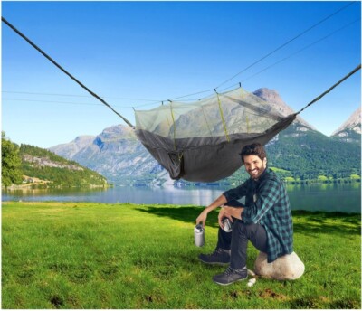 ROCKTRAIL   Outdoor Hängematte / 275 x 140 cm / bis 110 kg