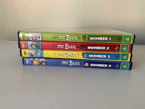 Mr Bean Cartoon TV Series DVD 1 2 3 4 Rowan Atkinson Set - Picture 2 of 14
