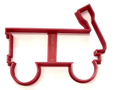 WAGON PULL TRANSPORT FOUR WHEEL CART COOKIE CUTTER USA PR4426
