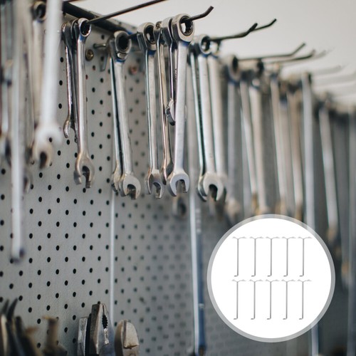 10 Pcs Hardware Tool Hook Garage Hangers Storage Hooks Organizer - Picture 5 of 12