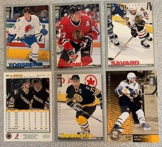 Hockey Parallels - 1995-96 UD COLLECTOR'S CHOICE PLAYER'S CLUB - You Pick - Image 2 of 2