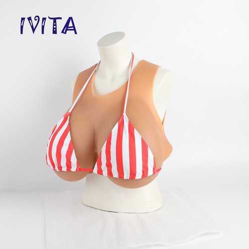 KK Cup Riesen Brüste Silikonbrüste 14XL  Halber Körper Fake Brüste Crossdressers - Bild 3 von 12