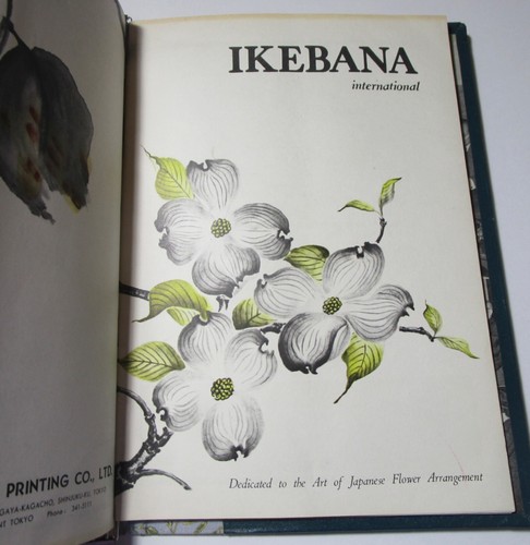 Japanese Flower Arran Intern Magazine Non Permanent Binder First 10 Issues 1957- - Picture 23 of 23