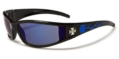 lunettes moto motard de soleil sport biker croix conduite malte choppers CH99MIX - Imagen 3 de 8