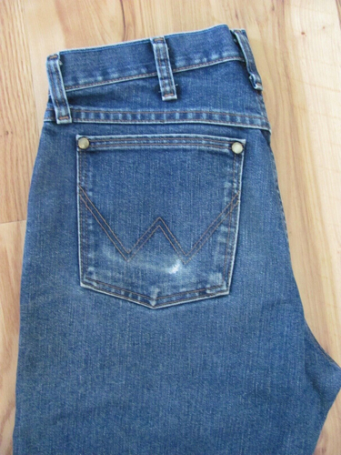 Wrangler 47 Regular Fit Cool VTG Blue Denim Straight Leg Jeans Mens 30x32 (05-A) - Picture 2 of 9