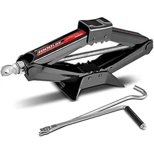 Alltrade Powerbuilt 640819 Mechanical Scissor Jack Black, 3000 lb, Scissor Jack