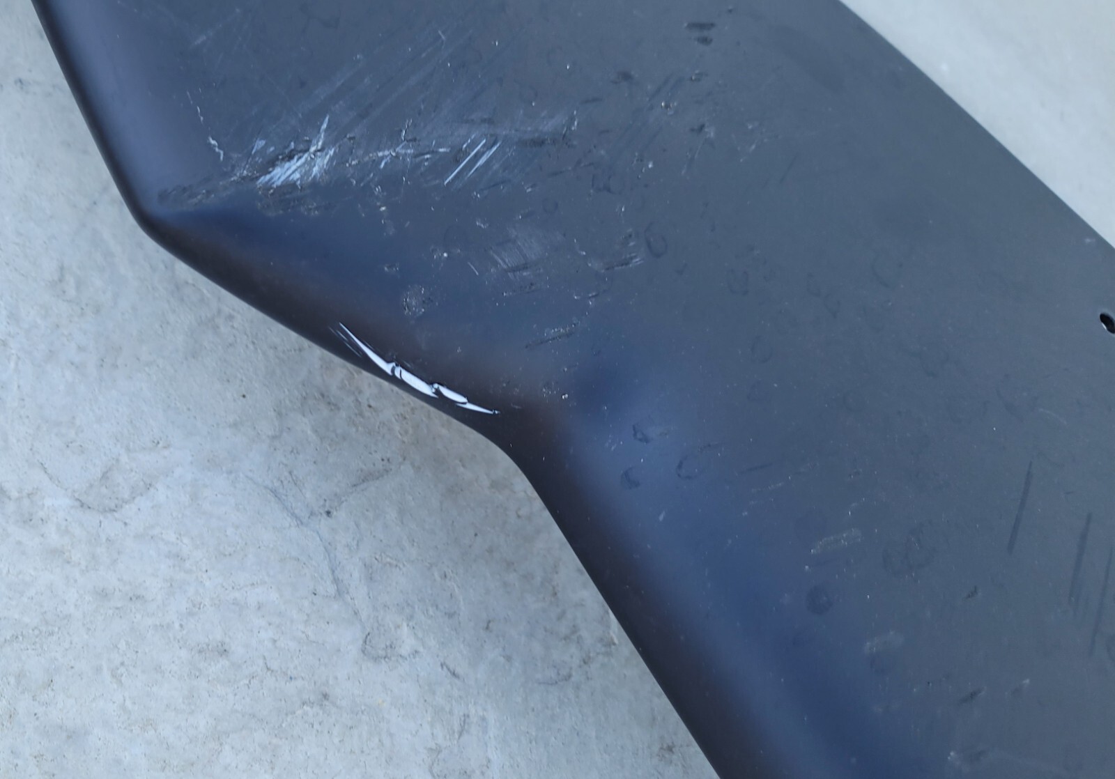LAMBORGHINI AVENTADOR S LP740 FRONT BUMPER SPLITTER SPOILER OEM 470807059E
