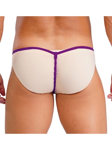 Men's T-Back Butt Flaunting Thong Elastic Waist Sumo Japanese Fundoshi  Briefs - Picture 35 of 81