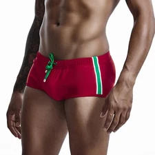 Seobean New Swim suit Men's boxer Swimming Trunks Swimwear 