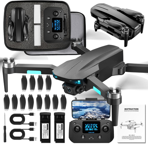 GPS Drones with Camera for Adults 4K, 50 Mins Flight Time, under 249G, 3800Ft FP - Picture 8 of 12