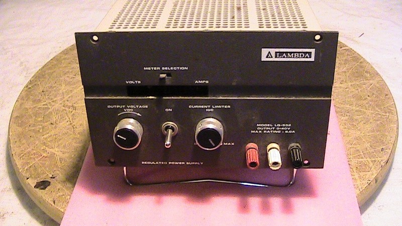 LAMBDA LQ-532 Regulated Bench Power Supply 0-40VDC 5.0A max