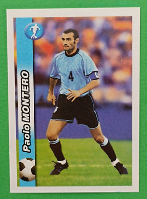 2002 Navarrete Korea Japan World Cup FIFA Ax Sticker #021 PAOLO