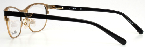 DIANE VON FURSTENBERG DVF8070 001 Black Womens Eyeglasses 52-16-135 B:35 - Picture 11 of 15