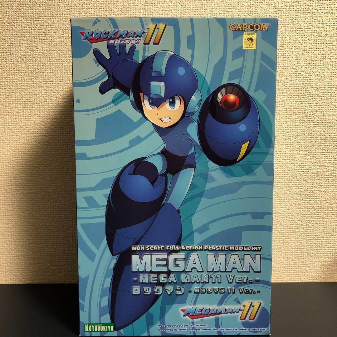 Kotobukiya Mega Man 11 Version Rockman Full Action Plastic Model