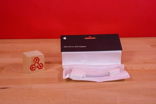 Adaptador Apple M9320G/A Mini DVI a VGA para monitor Mac - Grado A - Imagen 4 de 4