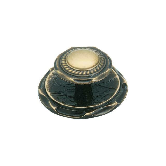 6-Amerock Carriage House Antique English Cabinet Door Knob /& Backplate BP778-AE