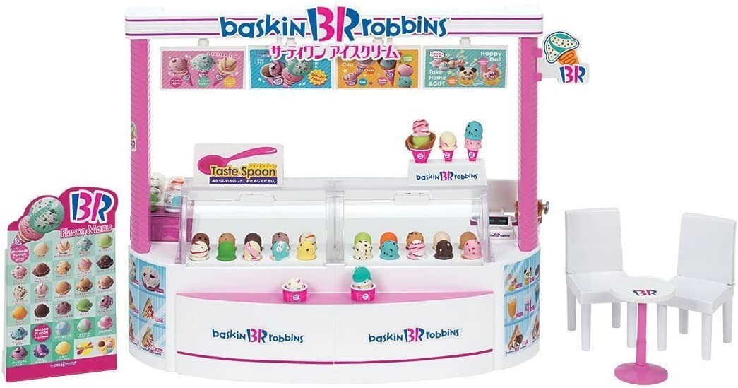 Licca Thirty One Baskin Robbins Ice Cream Shop From Japan(with