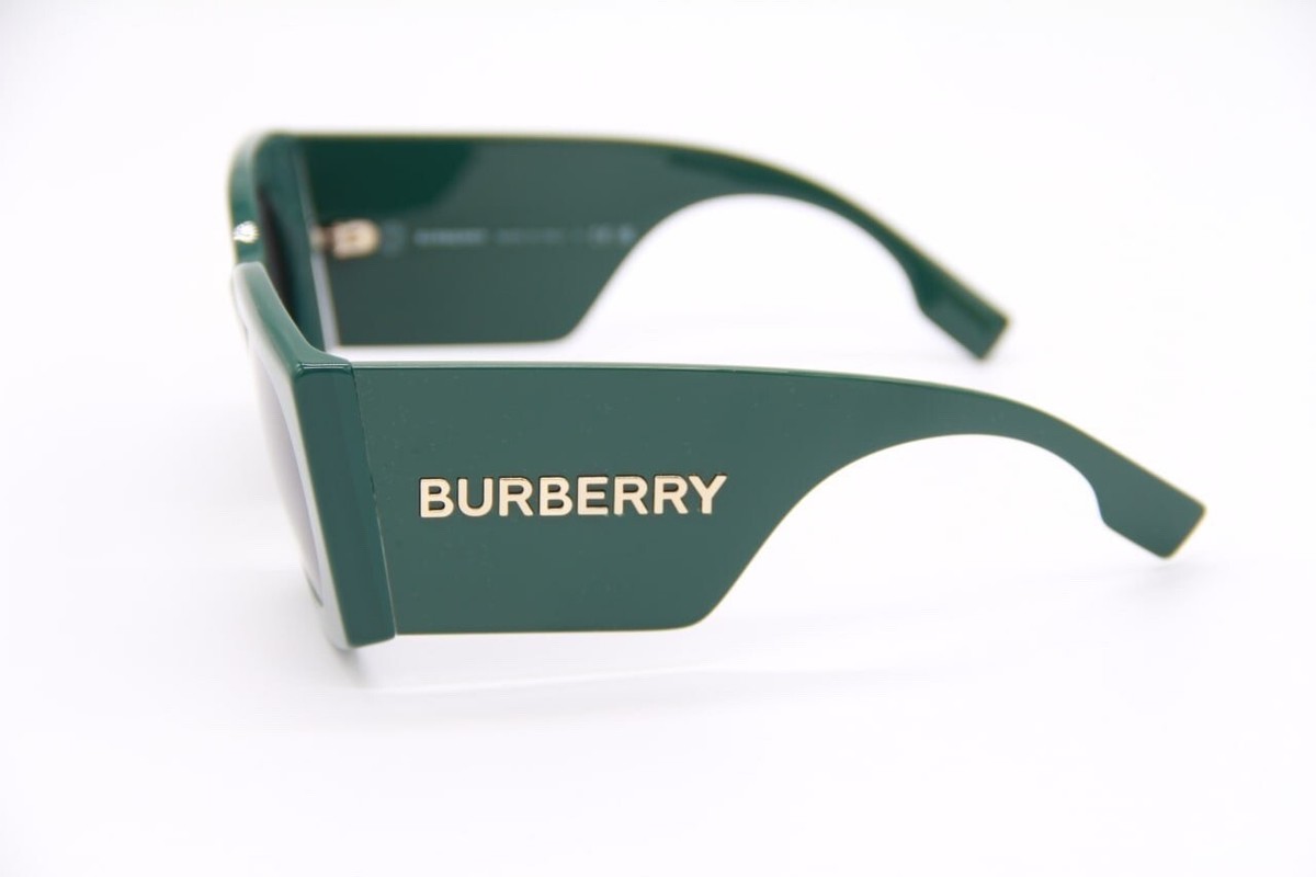 NEW BURBERRY MADELINE BE4388U 4059/87 OVERSIZED WOMEN EYEWEAR BE4388U 405987 NEW BURBERRY BE4388U MADELINE 4059/87 GREEN WOMEN SUNGLASSES  main image 3