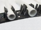 UNDERFLOOR HEATING BLACK CLIP RAIL SELF ADHESIVE FOR 15 OR 16MM PEX PIPE 