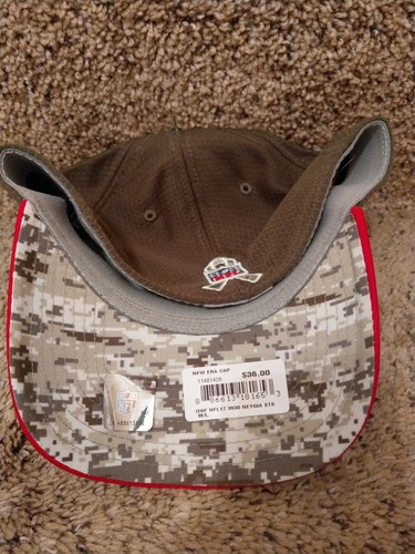 New Era 39THIRTY NFL 2017 Salute To Service Sideline Stretch Fit Hat Choose Team - Picture 7 of 48